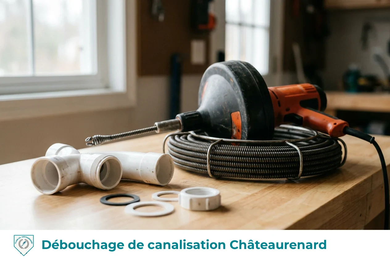 Débouchage de canalisation à Châteaurenard