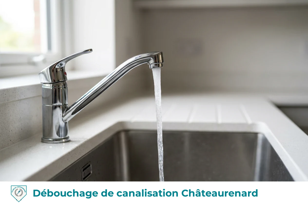 Débouchage de canalisation à Châteaurenard