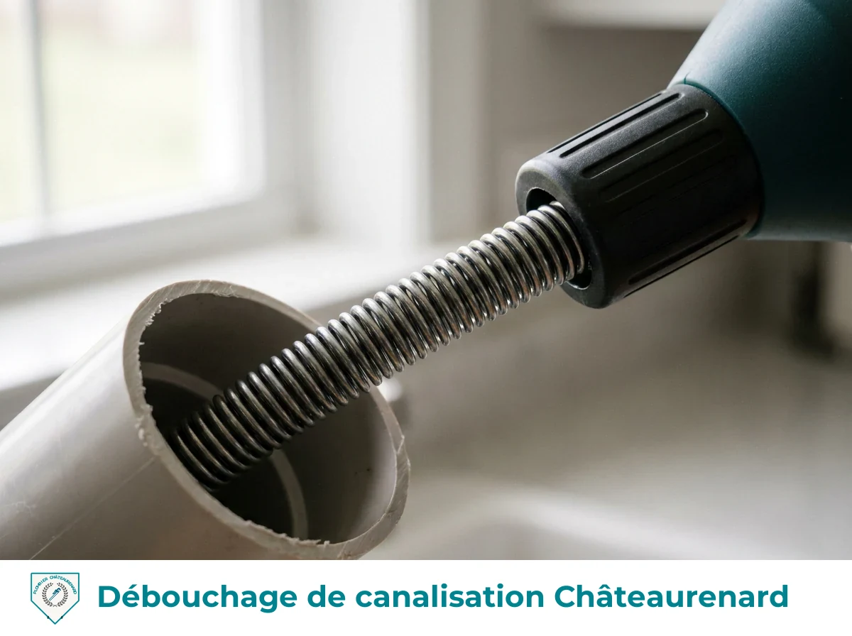 Débouchage de canalisation à Châteaurenard
