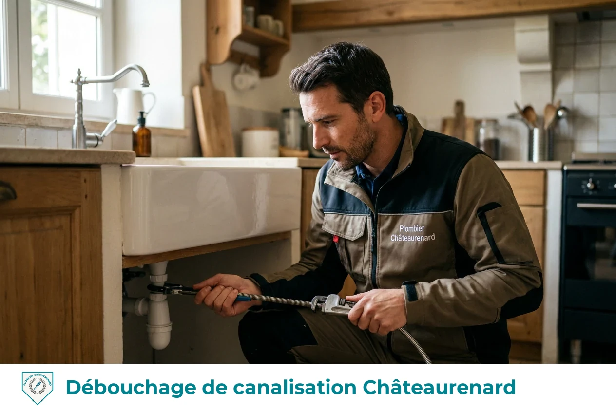 Débouchage de canalisation à Châteaurenard