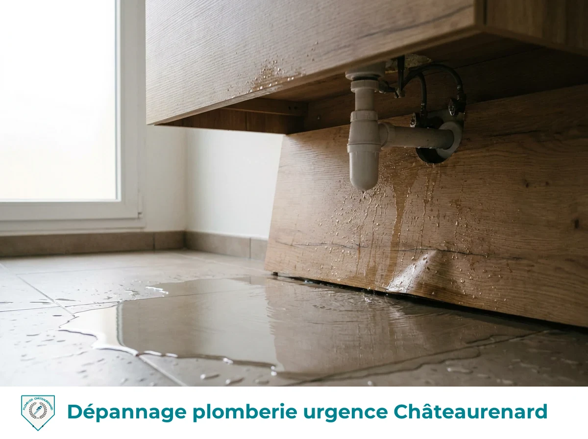 Dépannage plomberie urgence à Châteaurenard