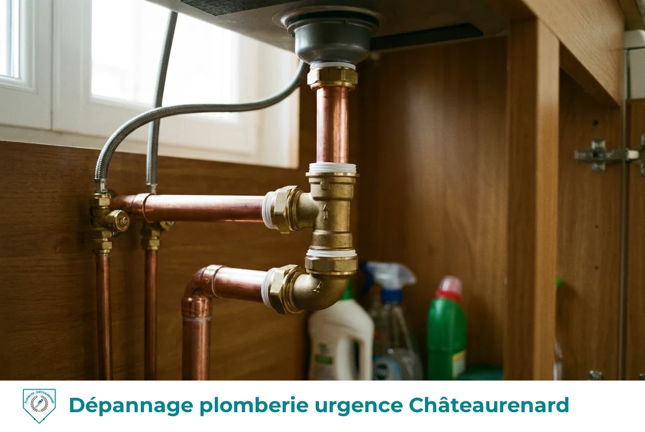 Dépannage plomberie urgence à Châteaurenard