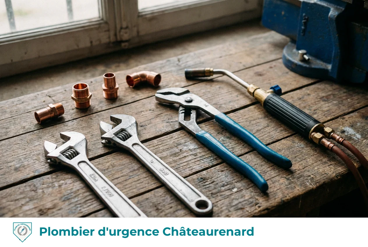 Plombier d'urgence à Châteaurenard