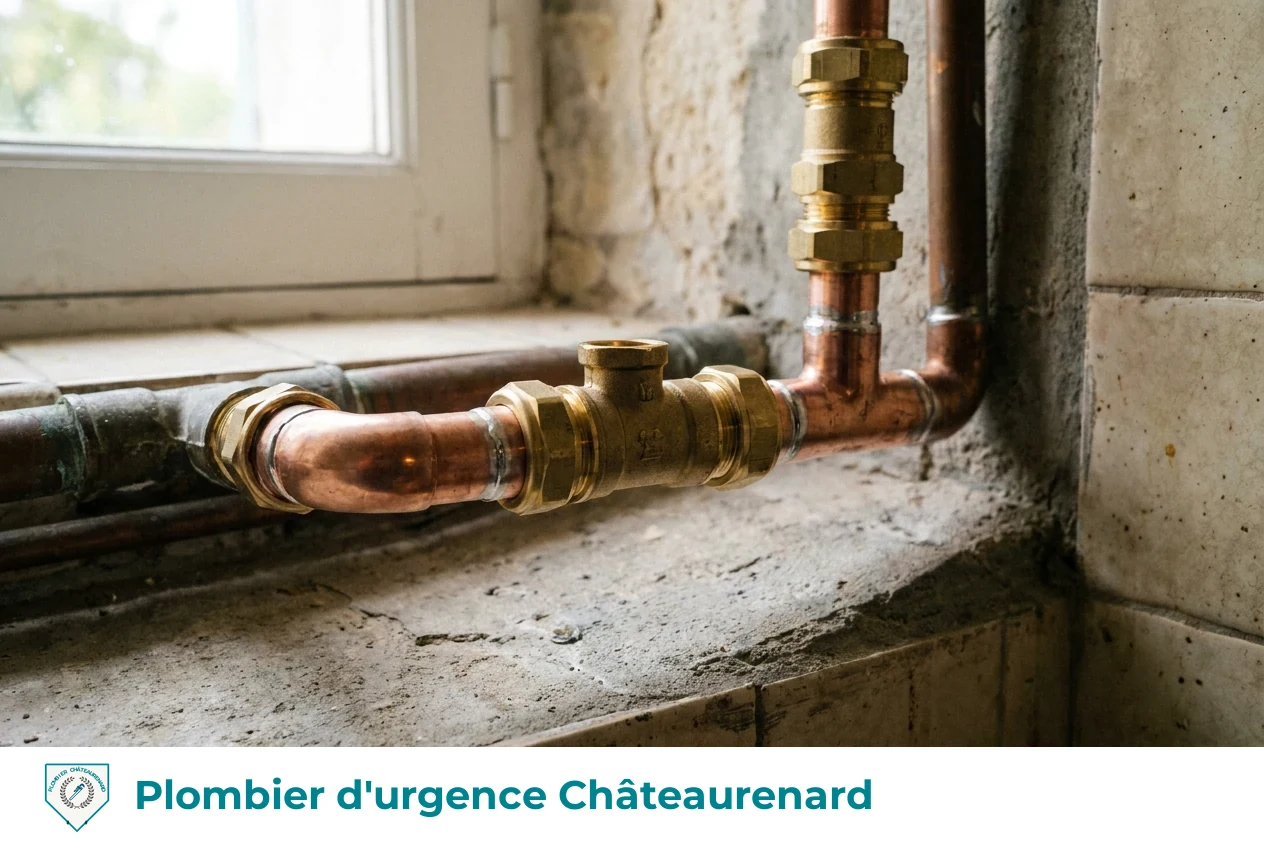 Plombier d'urgence à Châteaurenard