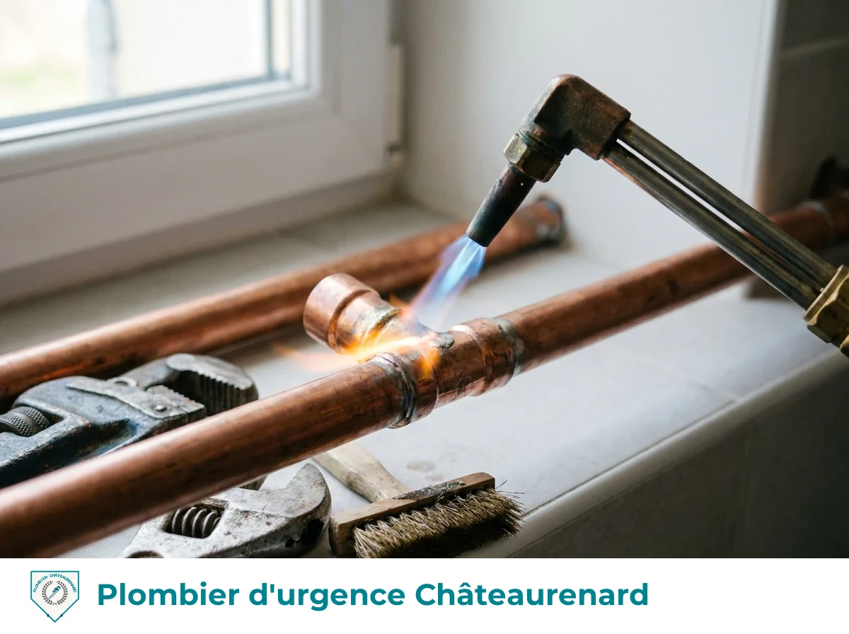 Plombier d'urgence à Châteaurenard