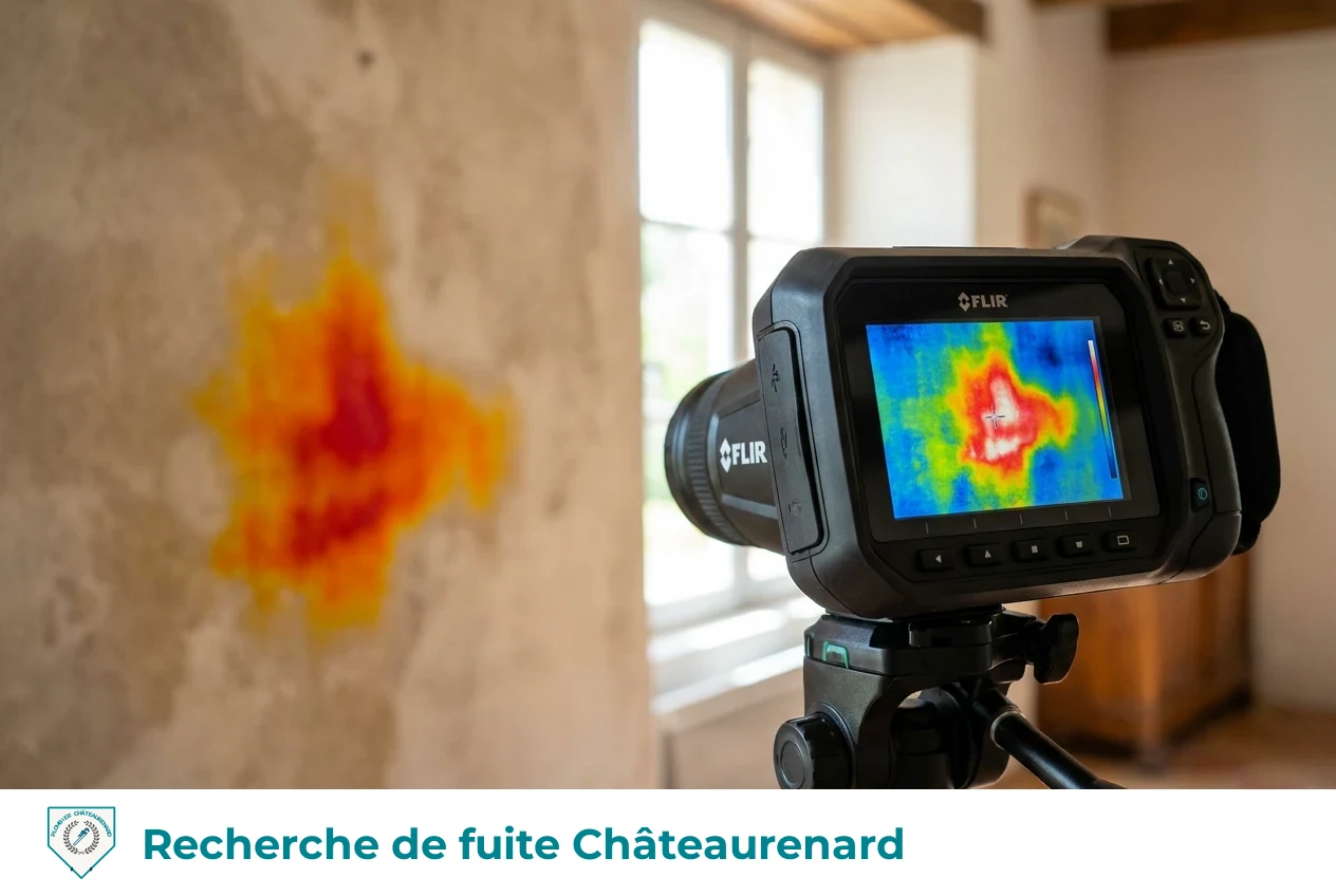 Recherche de fuite à Châteaurenard
