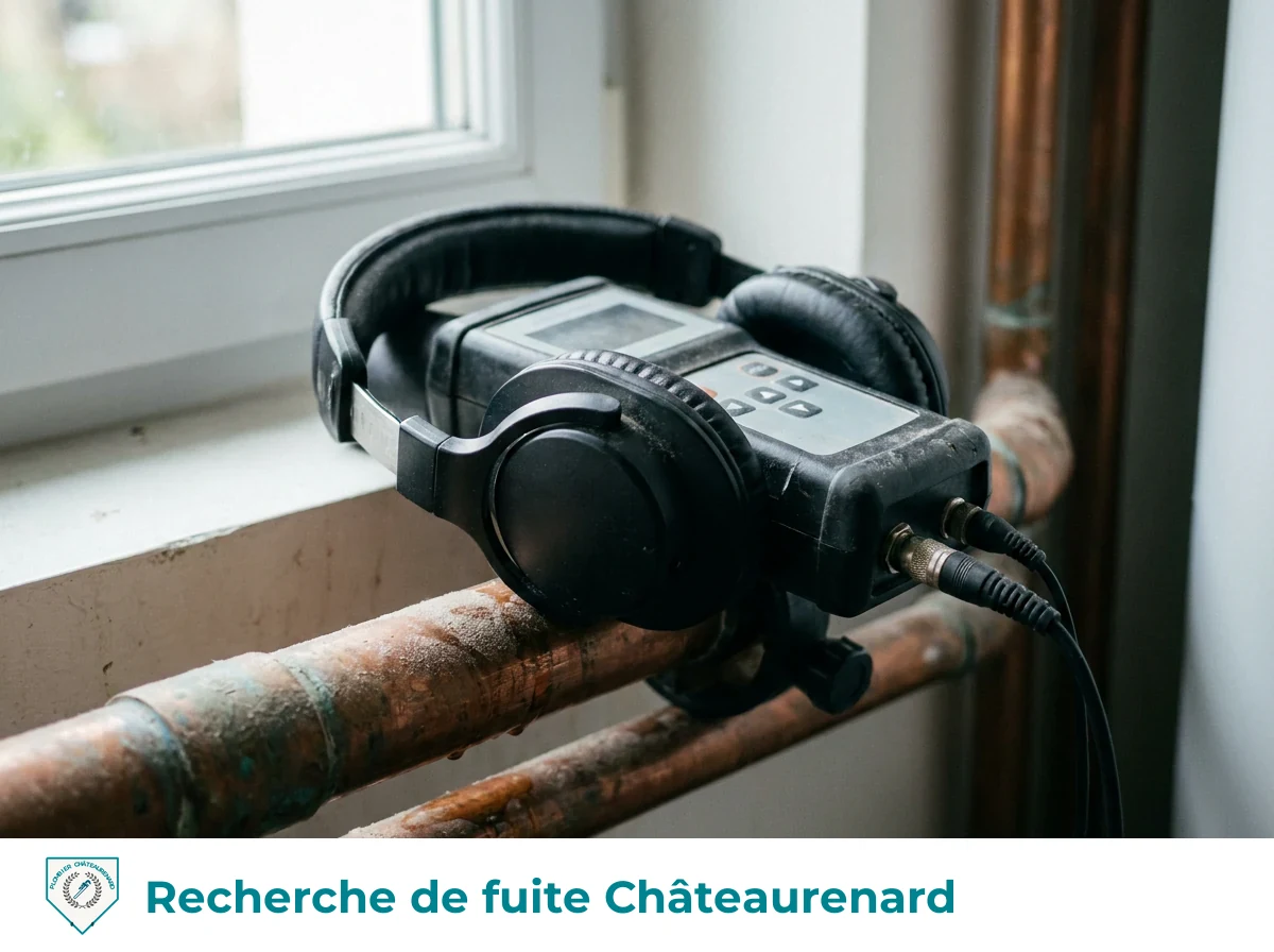 Recherche de fuite à Châteaurenard