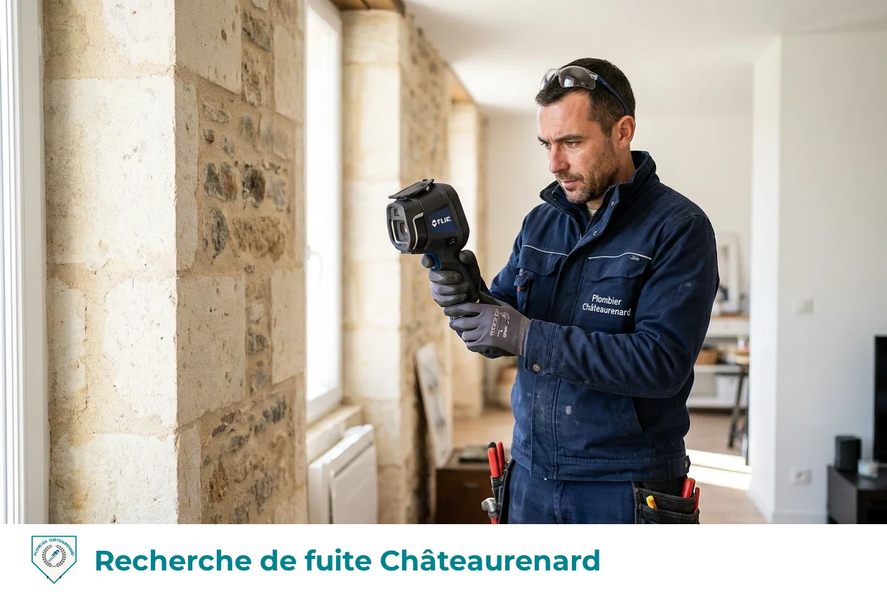 Recherche de fuite à Châteaurenard