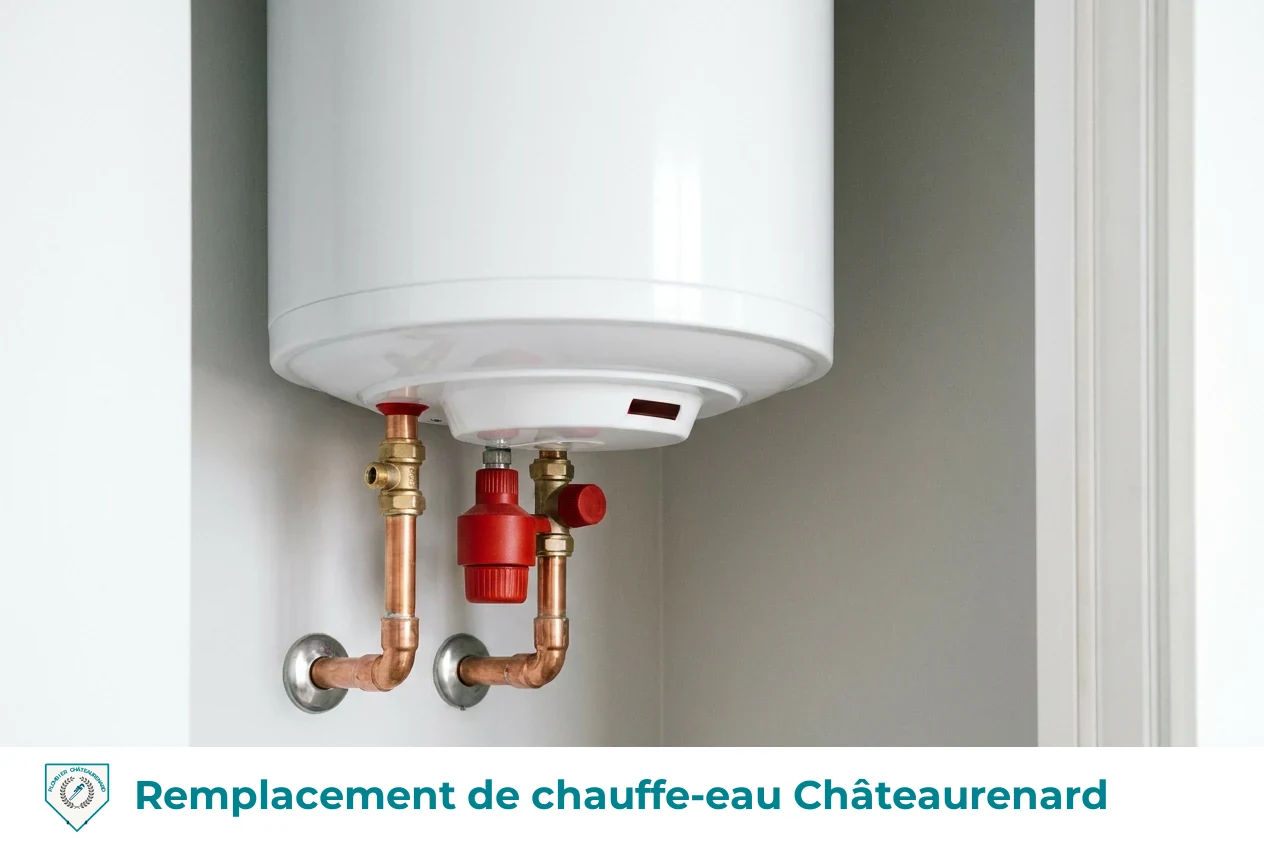 Remplacement de chauffe-eau à Châteaurenard