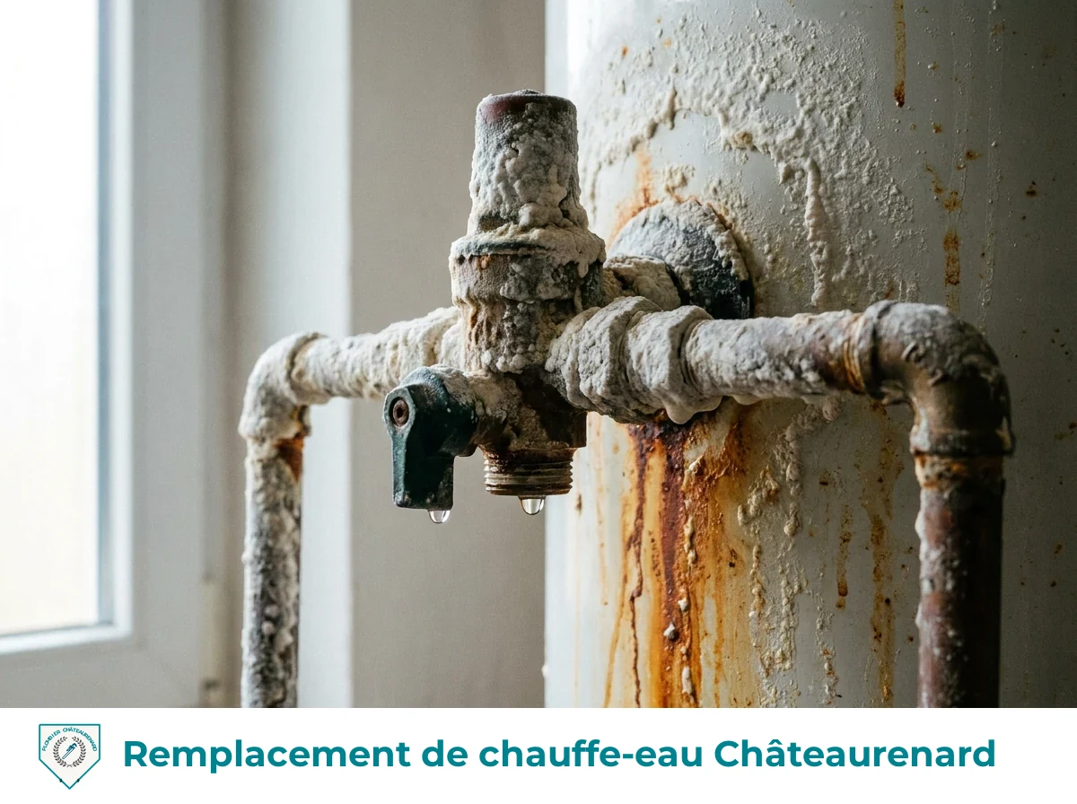 Remplacement de chauffe-eau à Châteaurenard