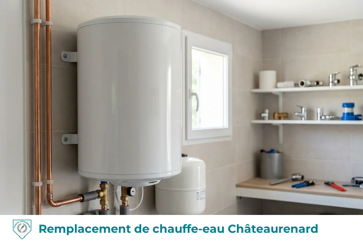 Remplacement de chauffe-eau à Châteaurenard