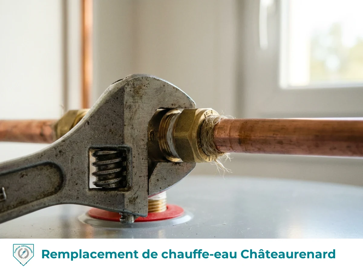 Remplacement de chauffe-eau à Châteaurenard