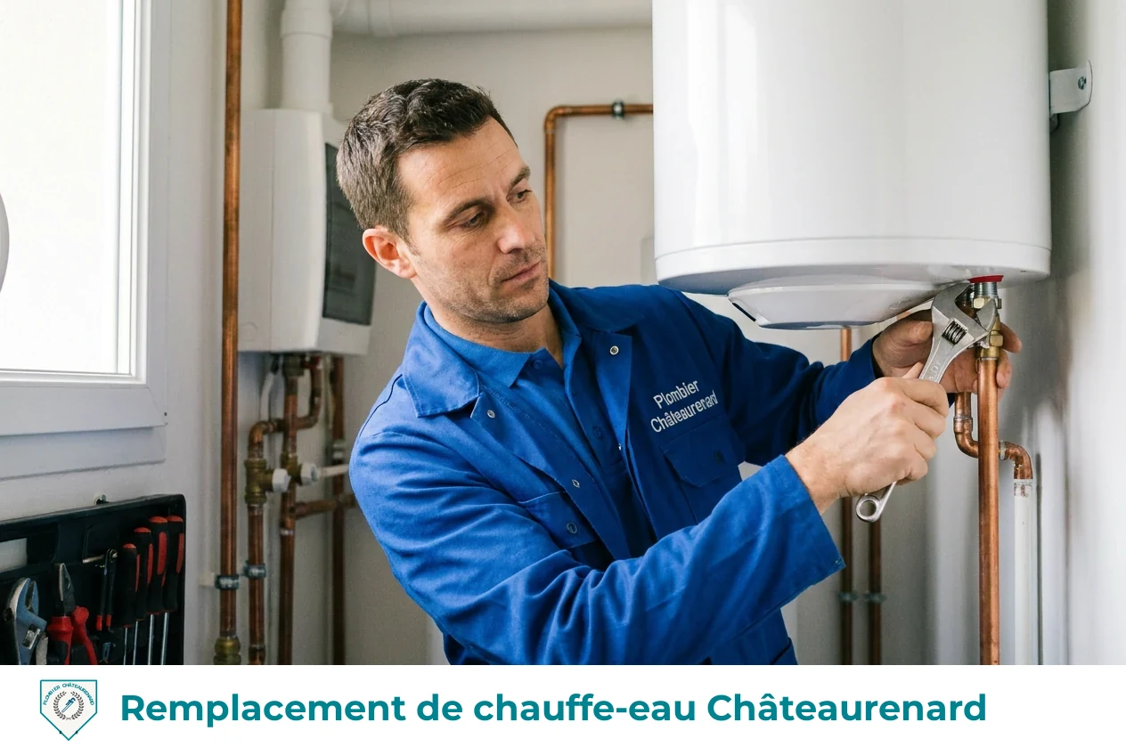 Remplacement de chauffe-eau à Châteaurenard