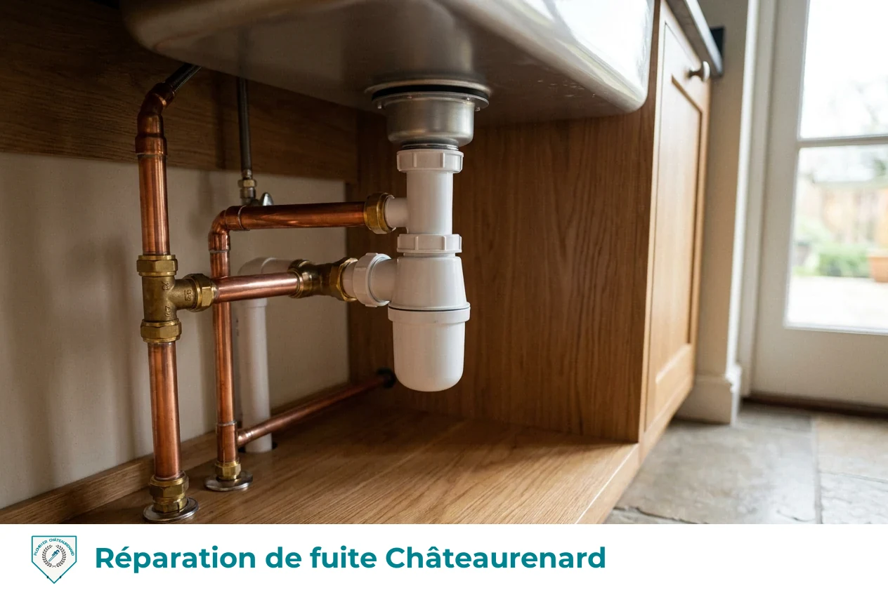 Réparation de fuite à Châteaurenard