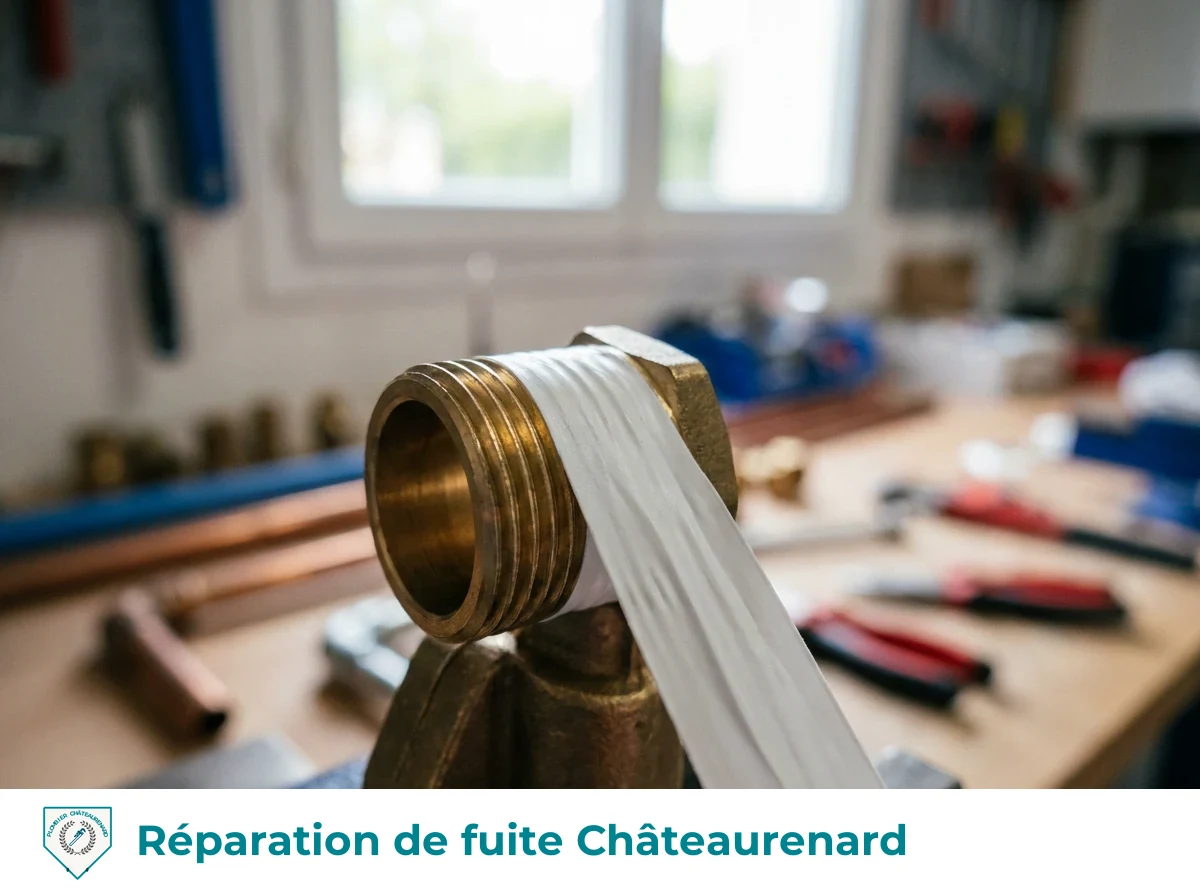 Réparation de fuite à Châteaurenard
