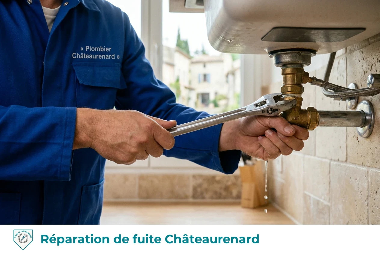 Réparation de fuite à Châteaurenard